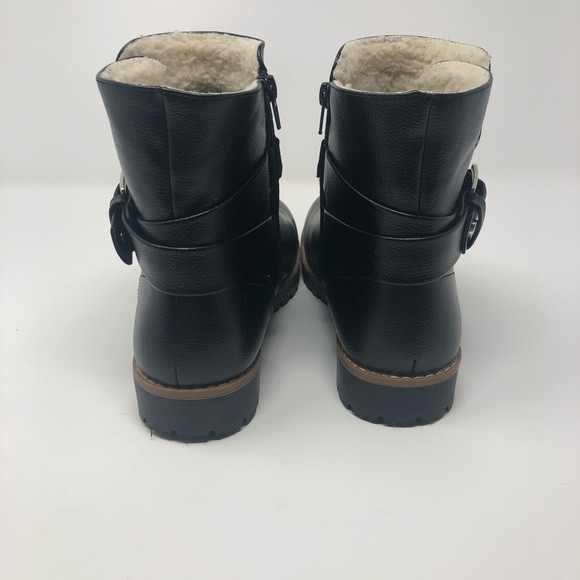 NAUTICA Black Ensign Buckle Bootie Sz 7.5 - Picture 6 of 11